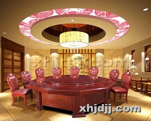 香河酒店家具提供生产实木电动餐桌厂家