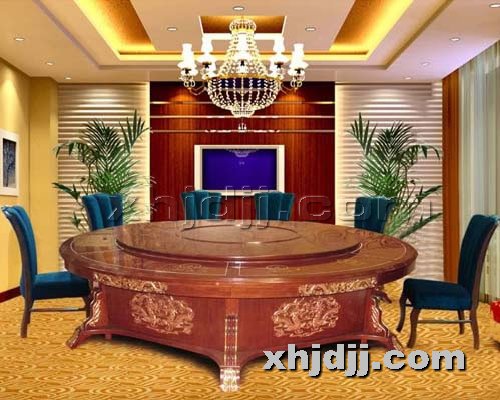 香河酒店家具提供生产天津酒店电动餐桌厂家